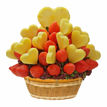 "Love is ..." Fruit bouquet